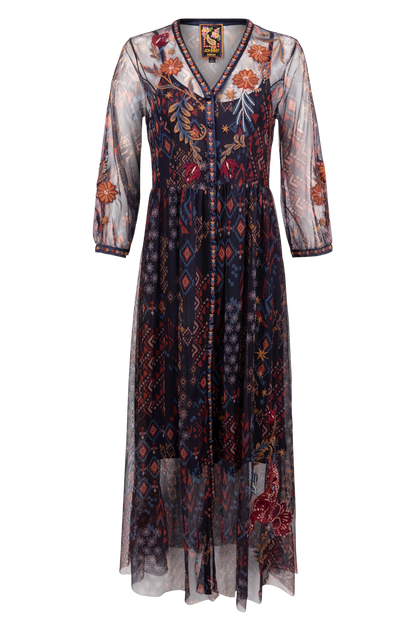 Johnny Was Theia Mesh Dress