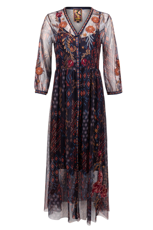 Johnny Was Theia Mesh Dress
