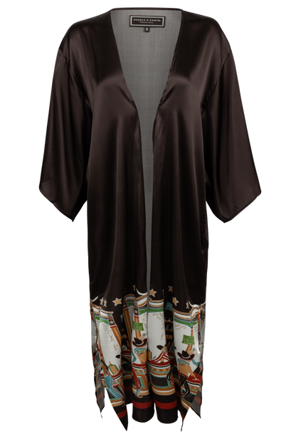 Double D Ranch Bar Room Buddies Kimono