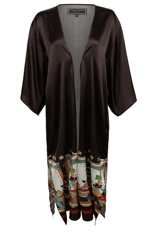 Double D Ranch Bar Room Buddies Kimono