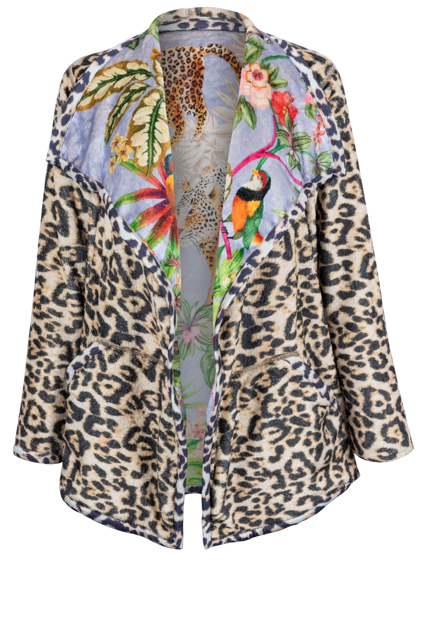 Johnny Was Joan Wrap Revers Sherpa Jacket