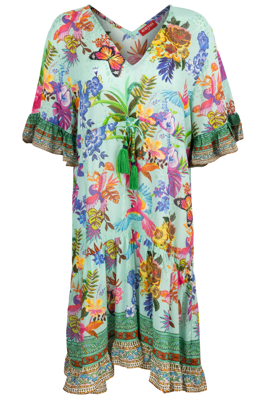 RubyYaya Printed Caatinga Dress