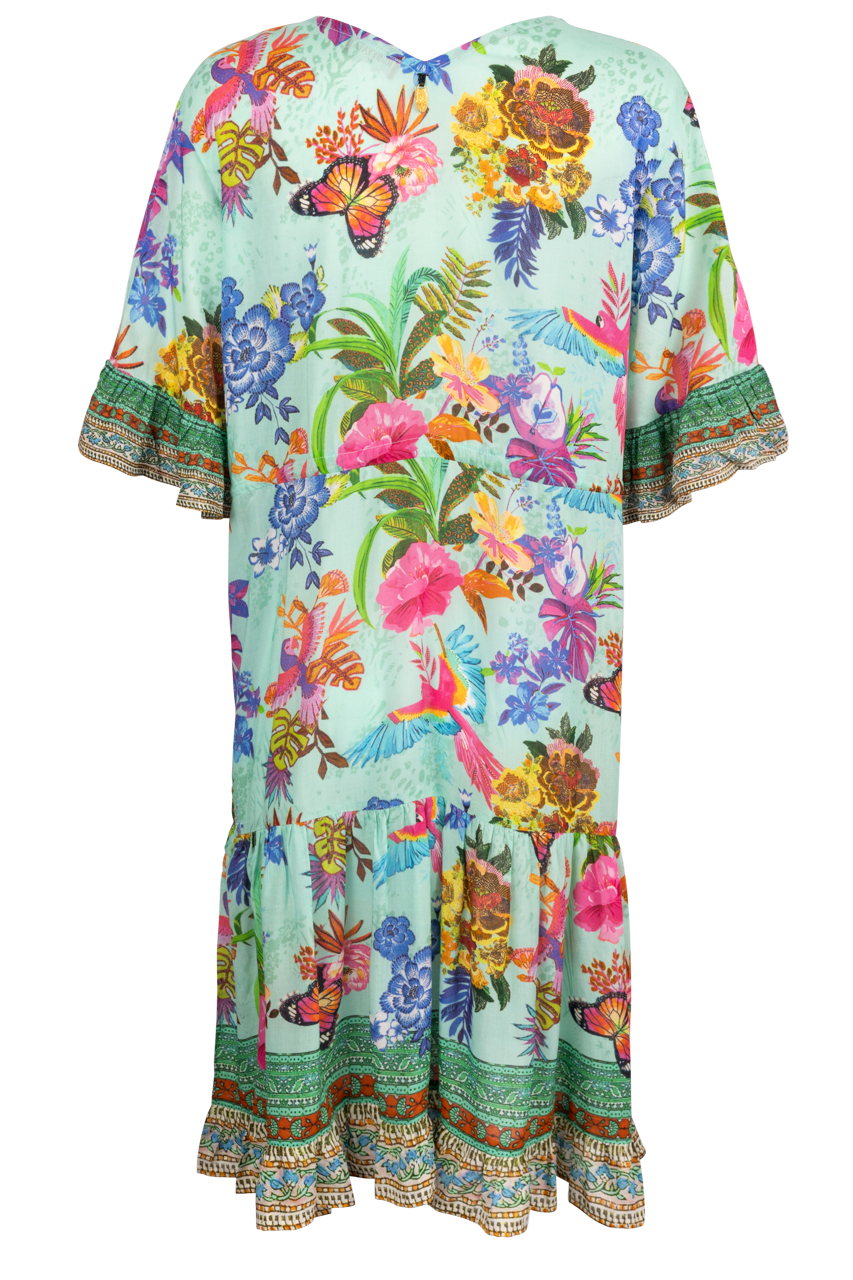 RubyYaya Printed Caatinga Dress