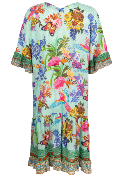 RubyYaya Printed Caatinga Dress