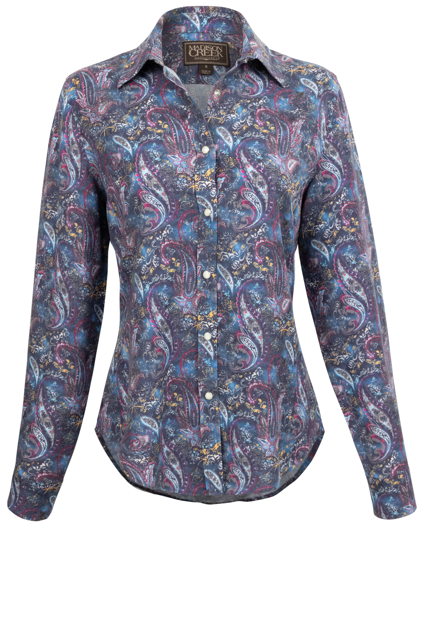 Madison Creek Women's Paisley Western Shirt