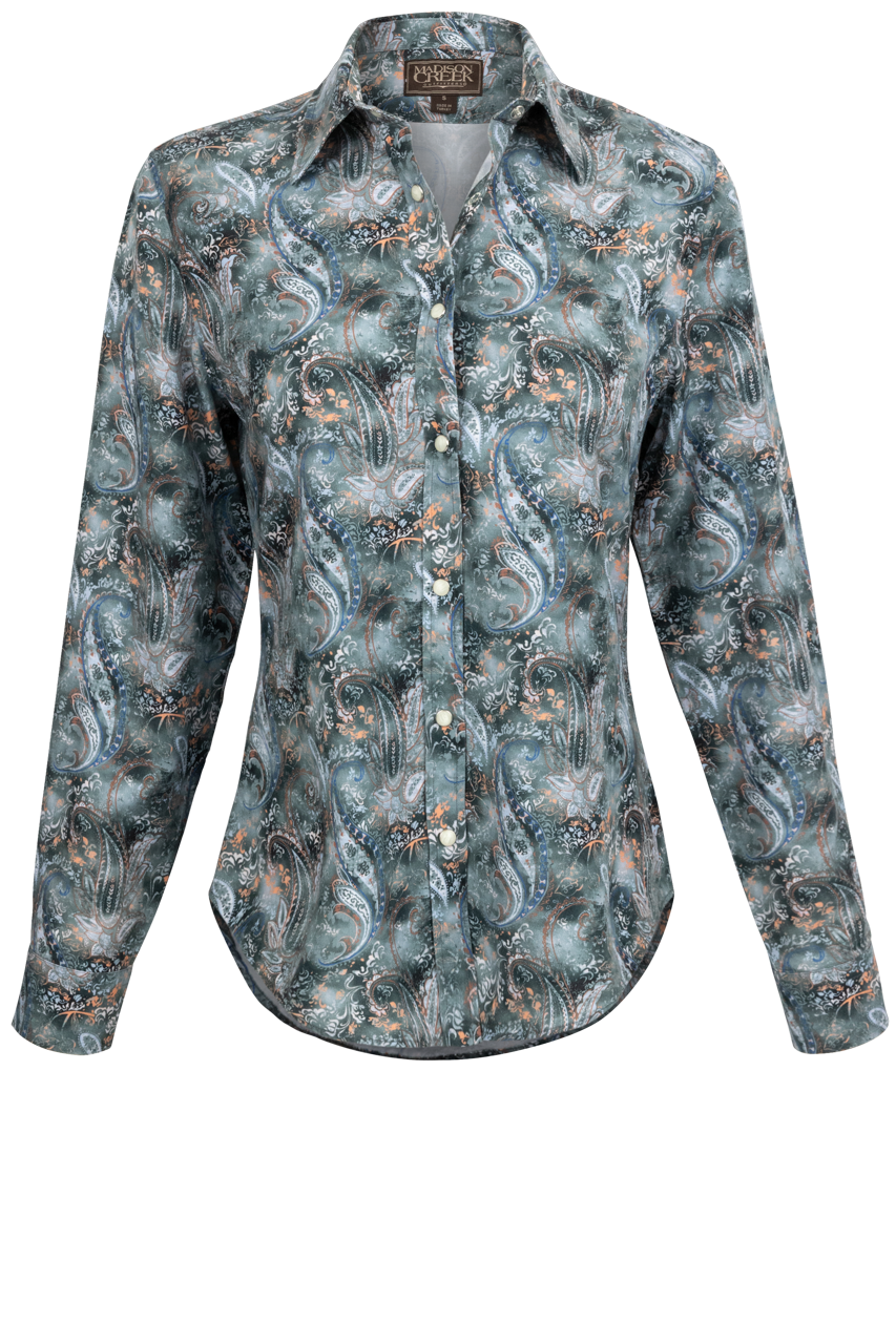 Madison Creek Women's Paisley Western Shirt