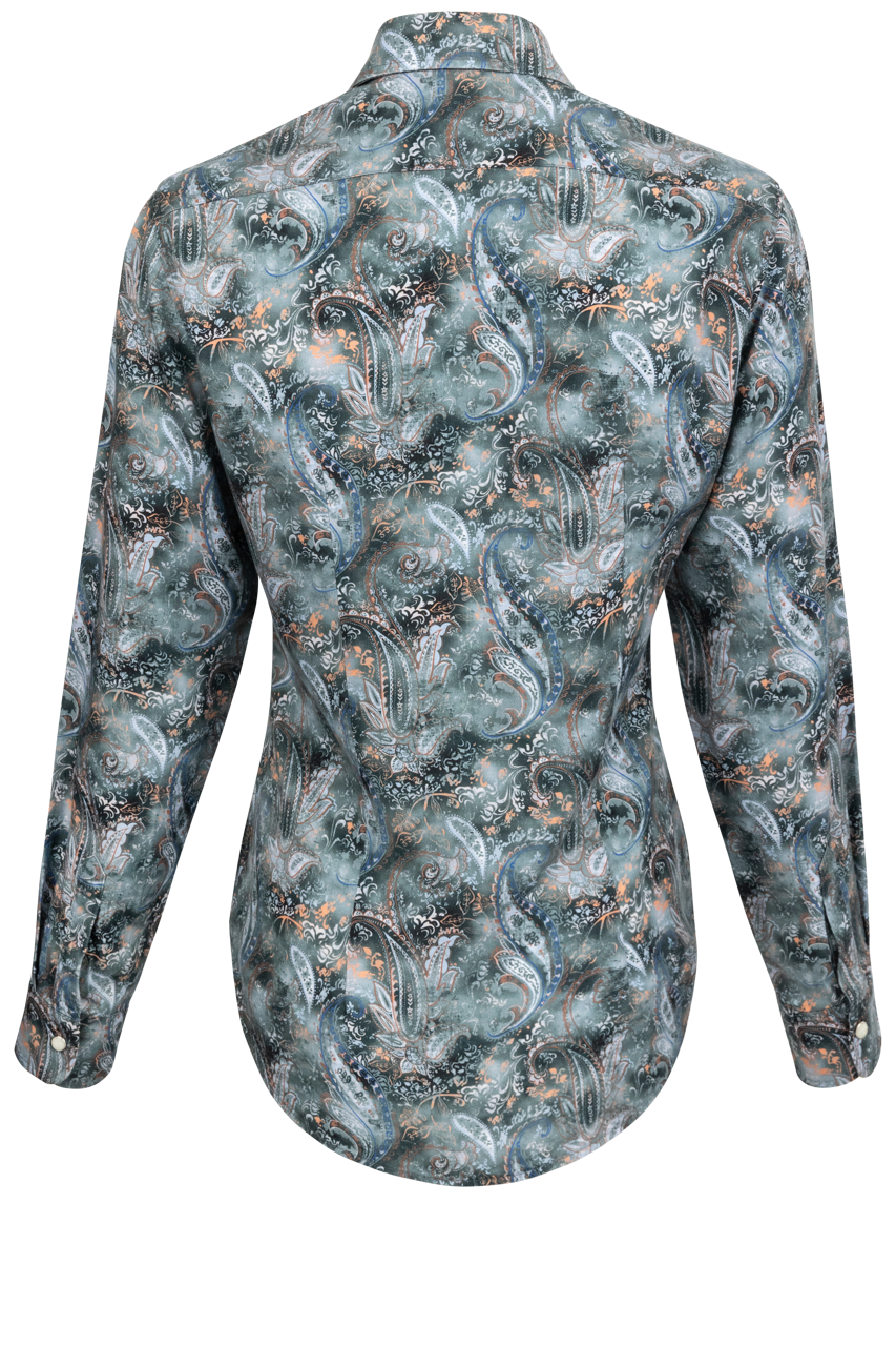 Madison Creek Women's Paisley Western Shirt