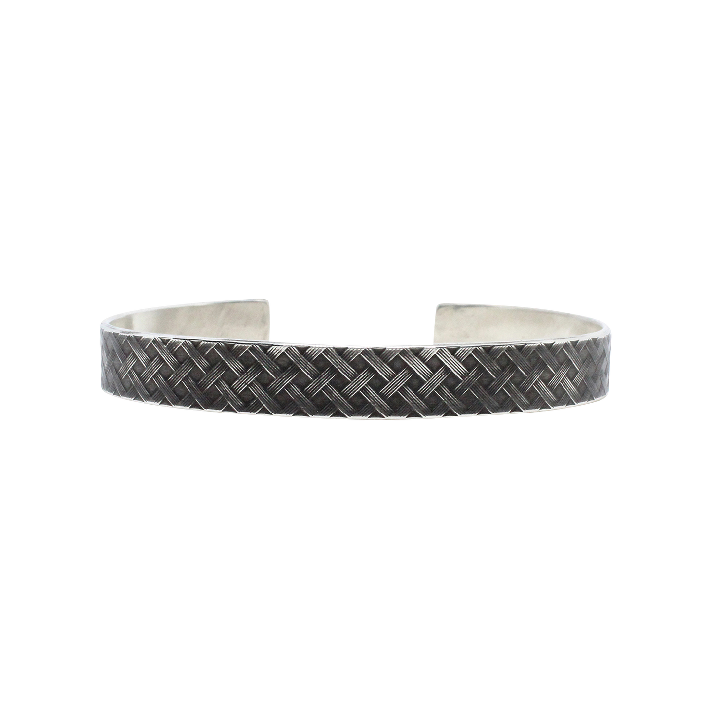 Kenton Michael Cross Hatch Cuff Bracelet