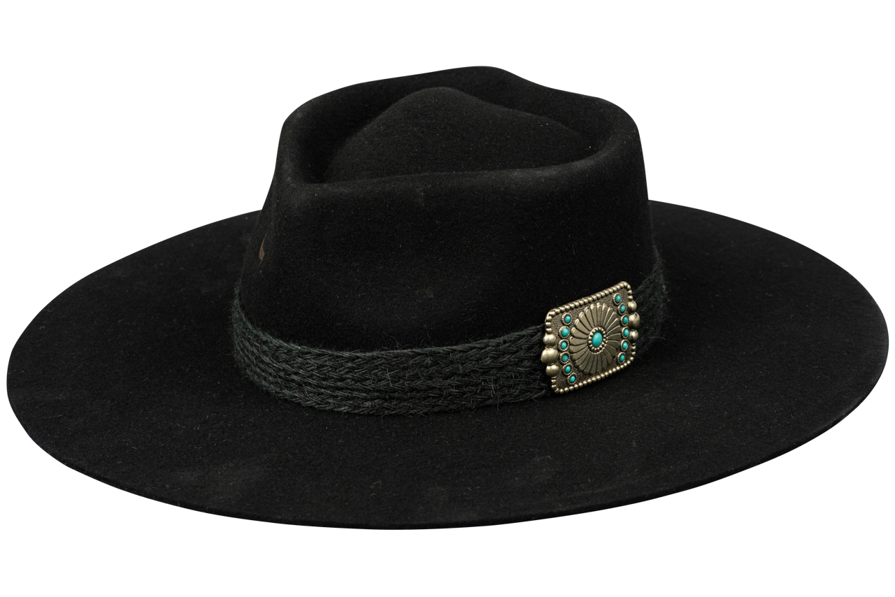 Charlie 1 Horse Fling Hat - Black