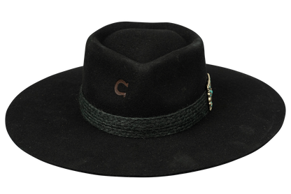 Charlie Horse Black Fling Western Hat Pinto Ranch