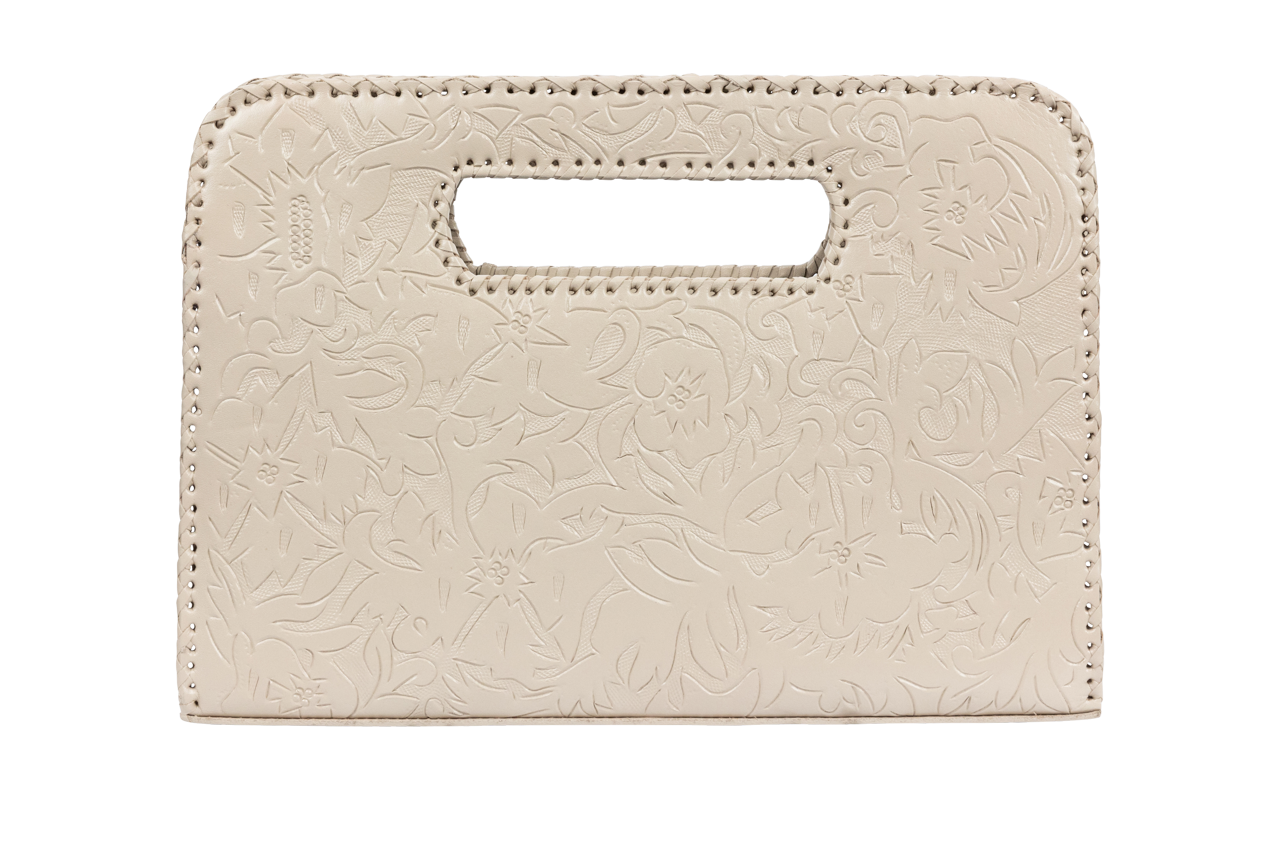 Hide and Chic Catalina Leather Clutch