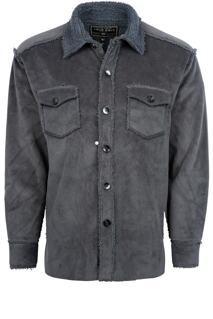 True Grit Vintage Corduroy Shirt Jacket