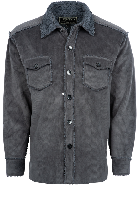 True Grit Vintage Corduroy Shirt Jacket