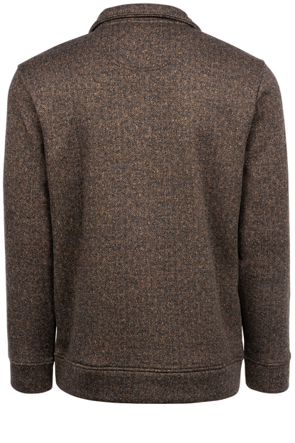 True Grit Herringbone Fleece Sweater