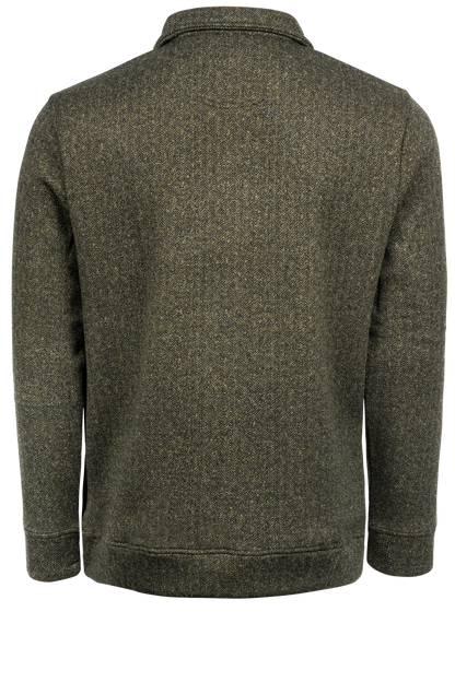 True Grit Herringbone Fleece Sweater