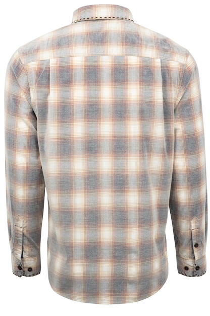 True Grit Canyon Cord Button-Front Shirt - Berry