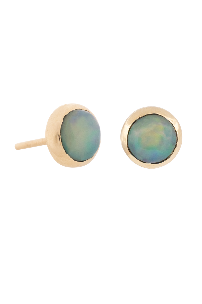 Opal Stud Earrings