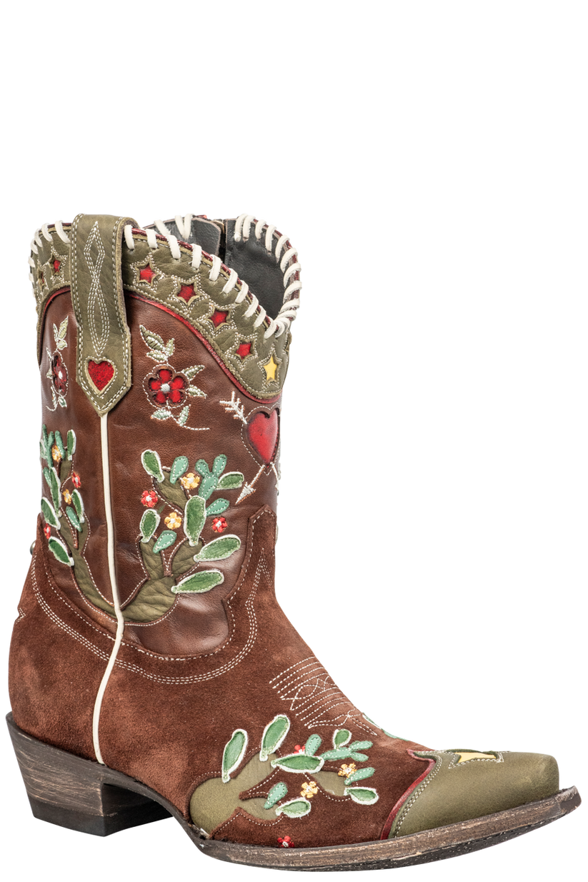 Pinto Ranch Booths Old Gringo Brown Truly Cowgirl Boots | Pinto Ranch