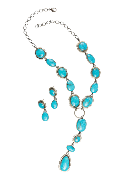 Multi-Stone Turquoise Necklace Set