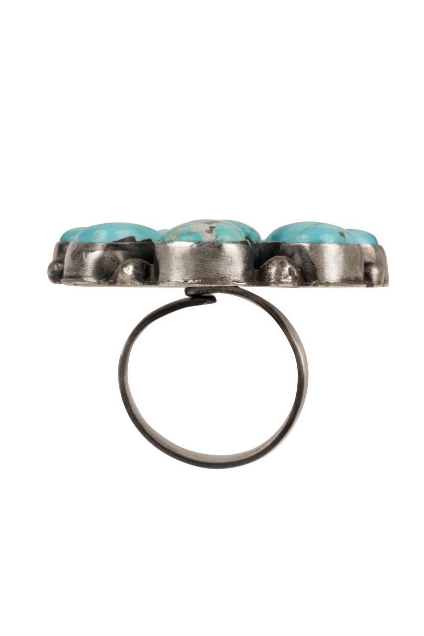 Kingman Turquoise Large Oval Ring