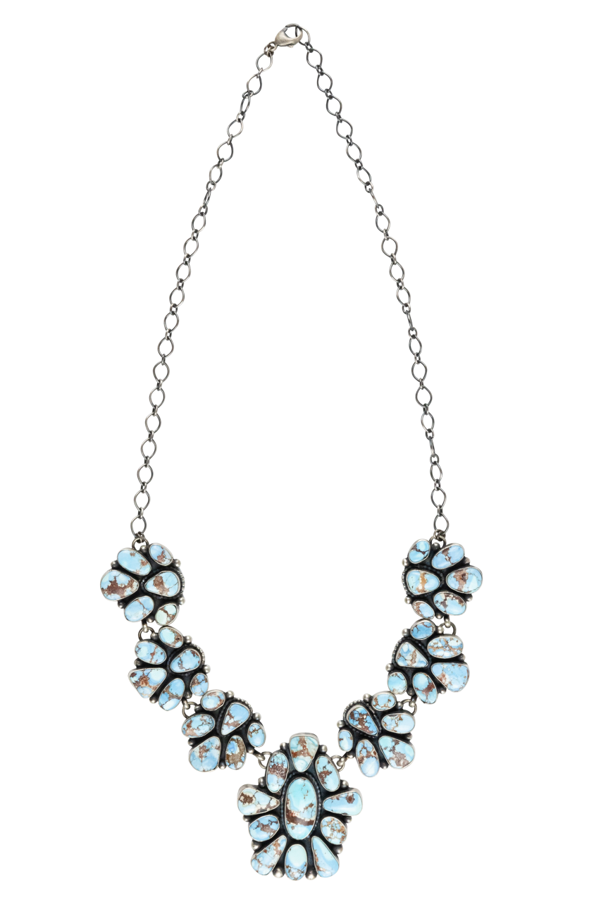 Golden Hills Turquoise Statement Necklace