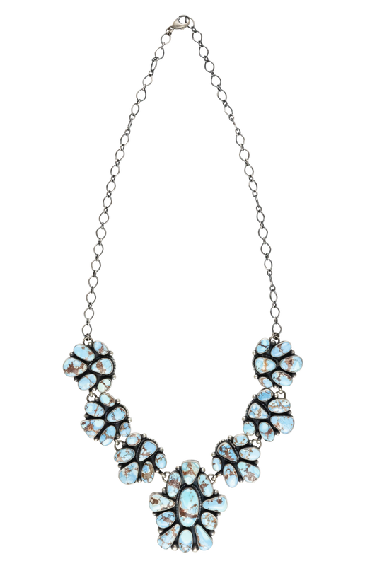 Golden Hills Turquoise Statement Necklace