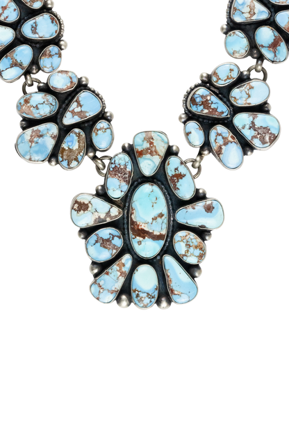 Golden Hills Turquoise Statement Necklace