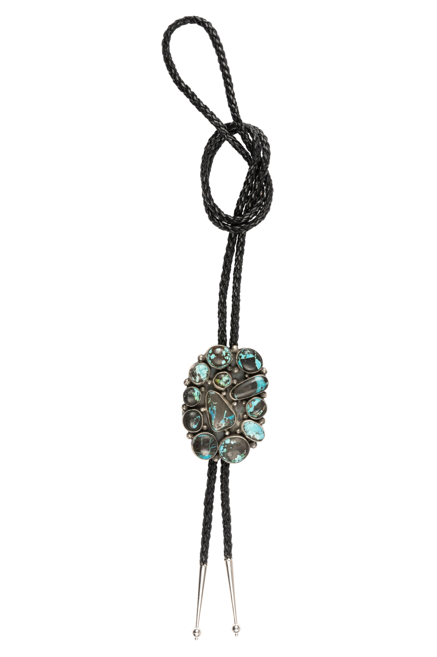 Diva Diamonds Blue Mountain Turquoise Bolo Tie