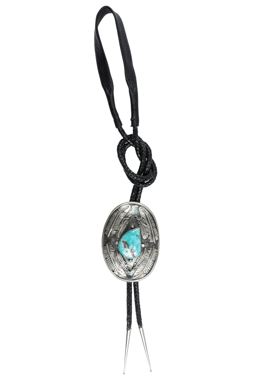 Diva Diamonds Kingman Turquoise Bolo Tie