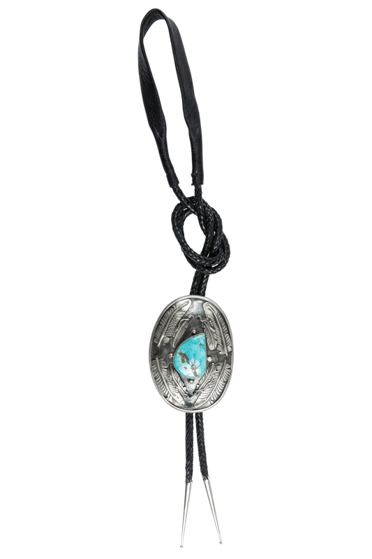 Diva Diamonds Kingman Turquoise Bolo Tie