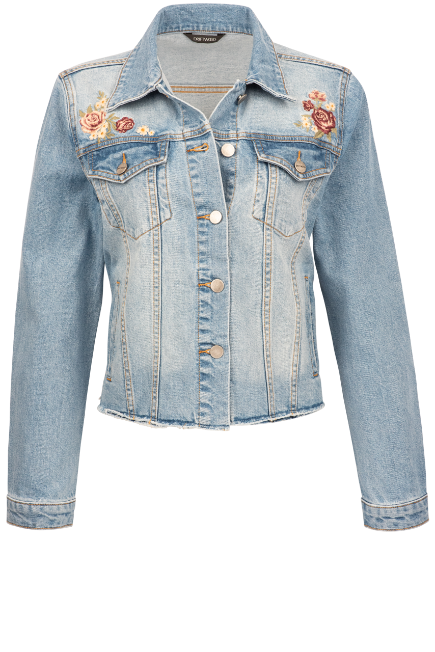 Driftwood Mesa Rosa Stretch Denim Jacket