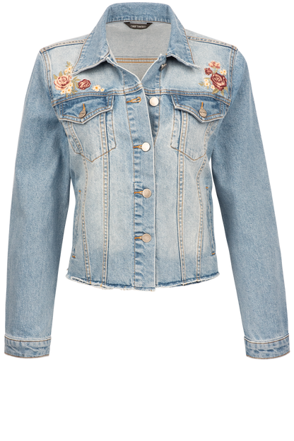 Driftwood Mesa Rosa Stretch Denim Jacket