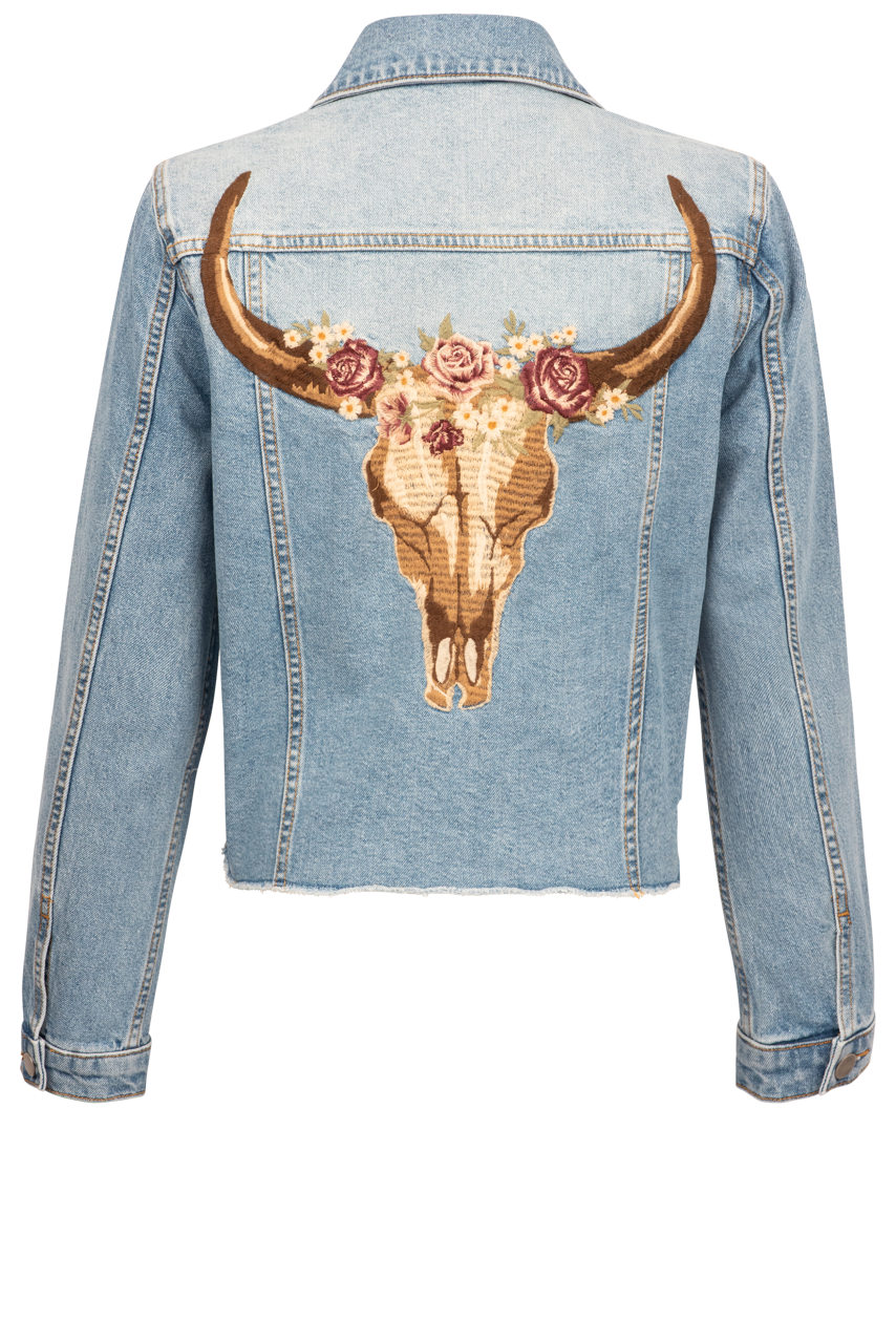 Driftwood Mesa Rosa Stretch Denim Jacket