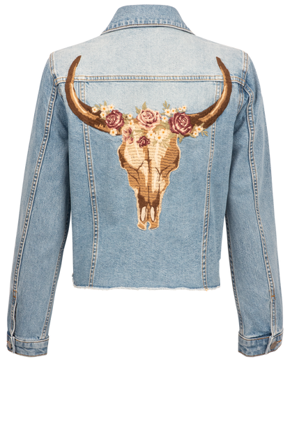 Driftwood Mesa Rosa Stretch Denim Jacket