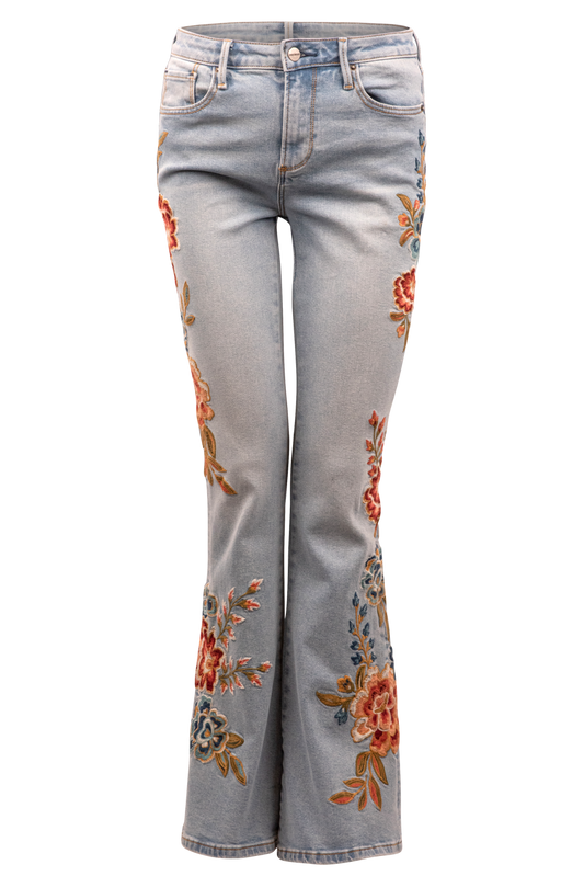 Driftwood Farrah Flare Jeans - Maui