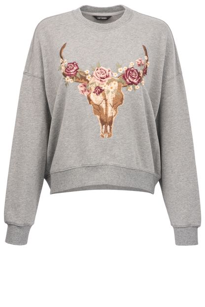 Driftwood Teddy Rose Sweatshirt