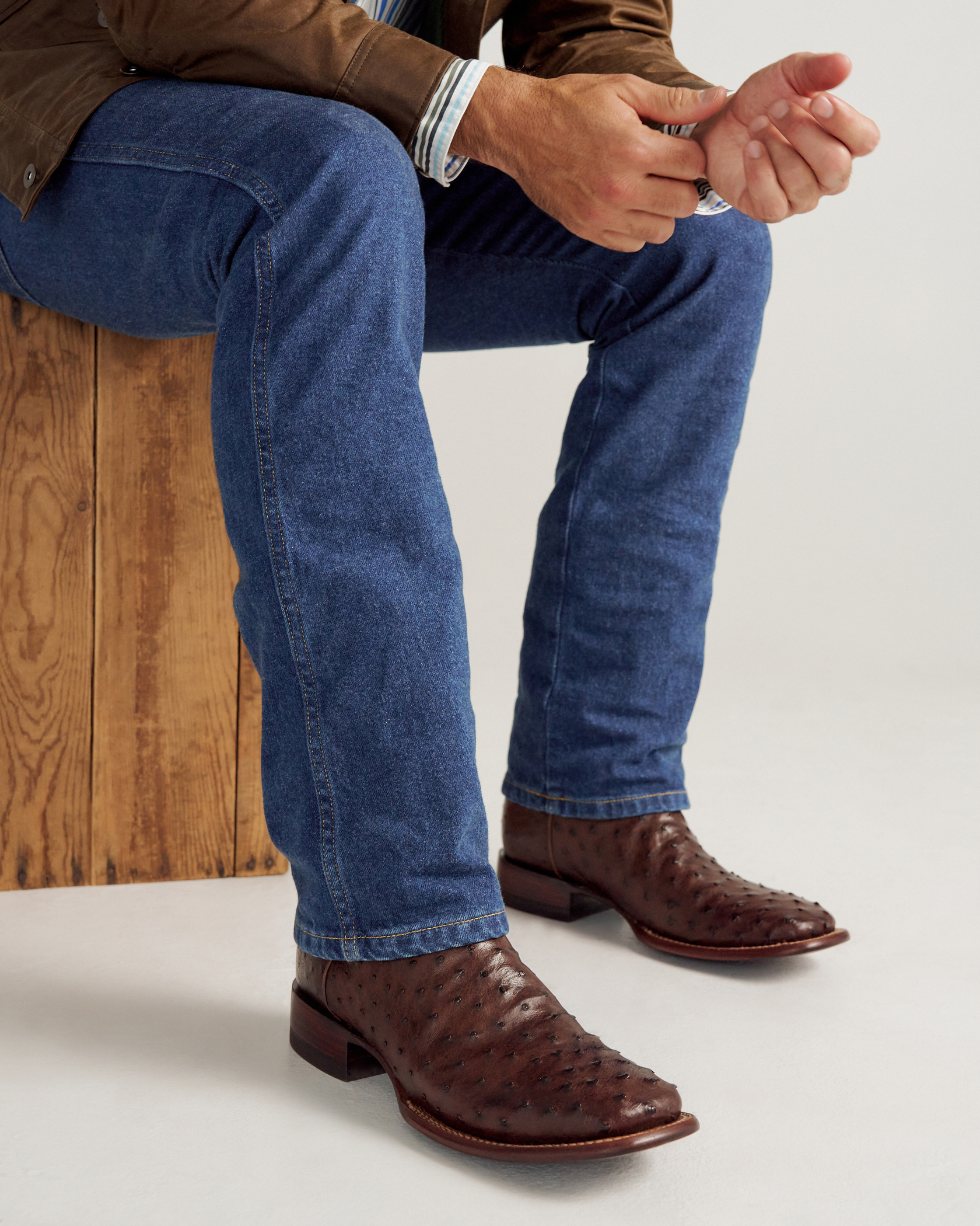 Tecovas Emmitt Cowboy Boots - Tobacco