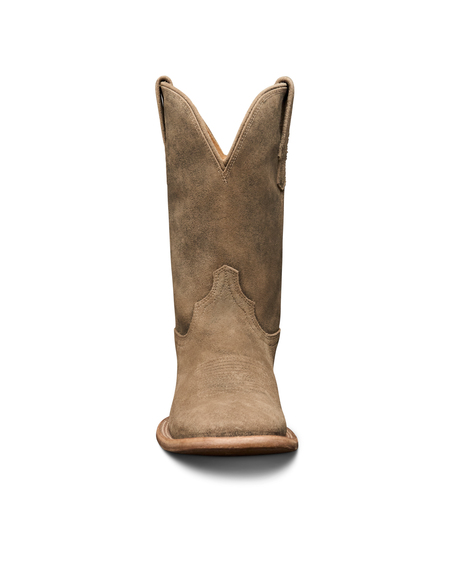 Tecovas Doc Suede Cowboy Boots - Gravel