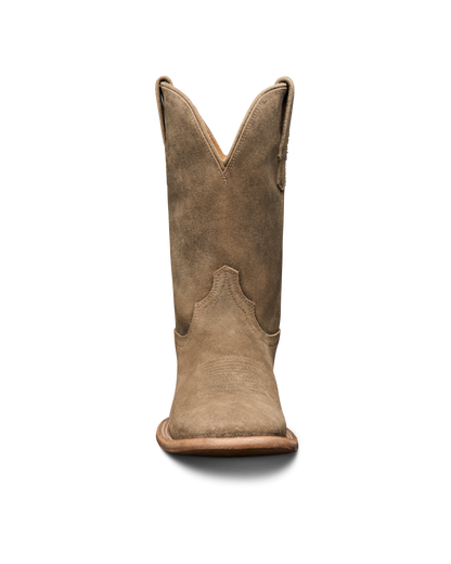 Tecovas Doc Suede Cowboy Boots - Gravel