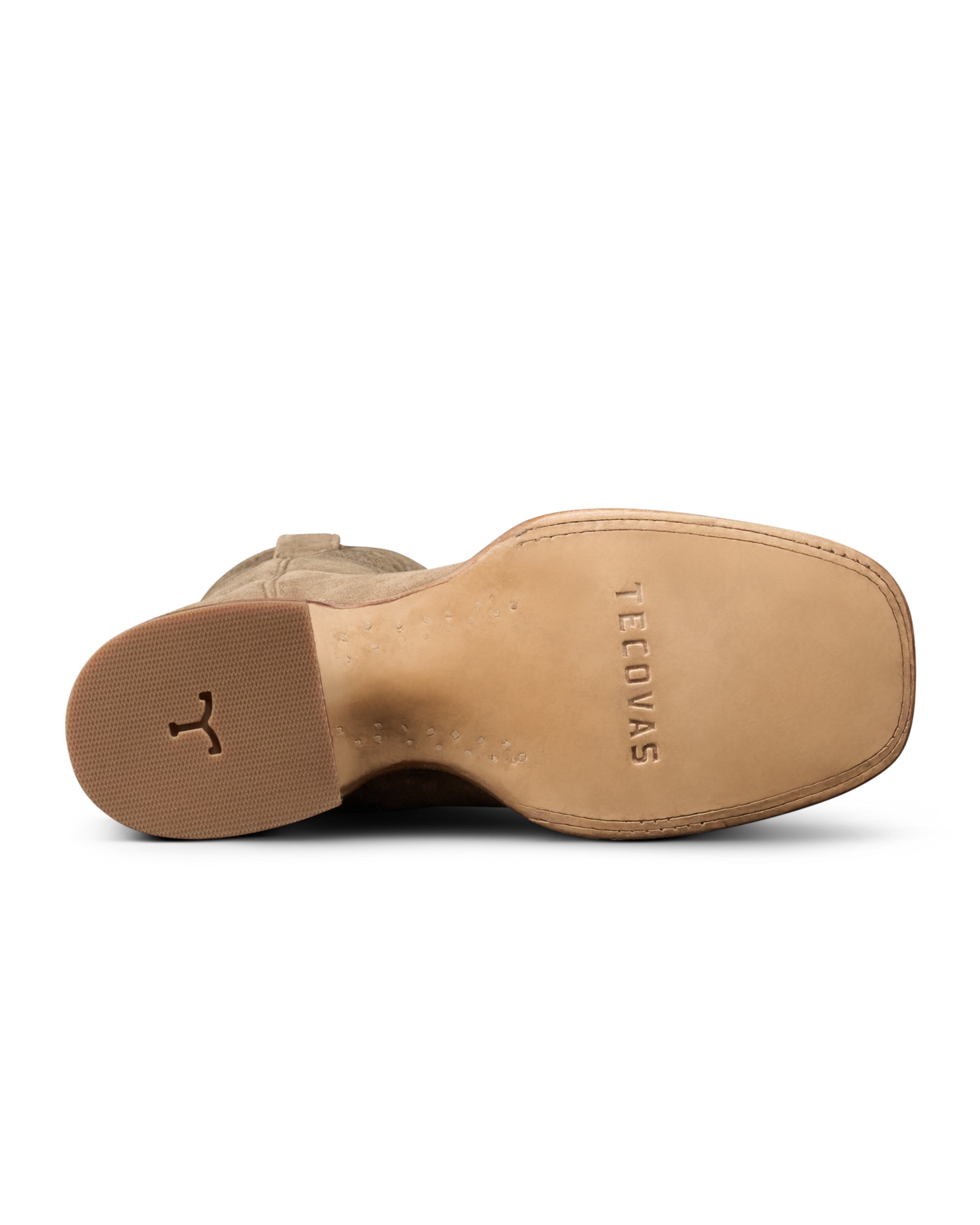 Tecovas Doc Suede Cowboy Boots - Gravel