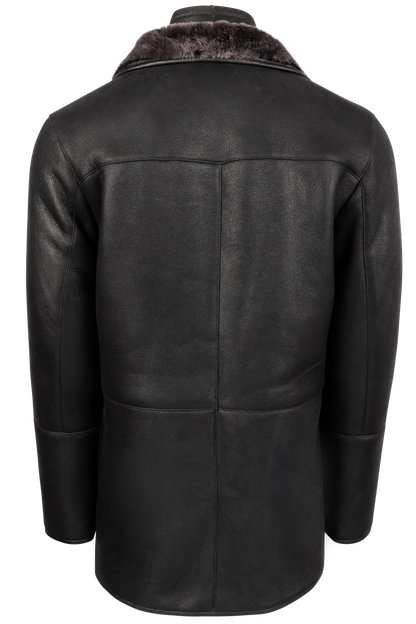 Pinto Ranch Merino Shearling Coat - Black