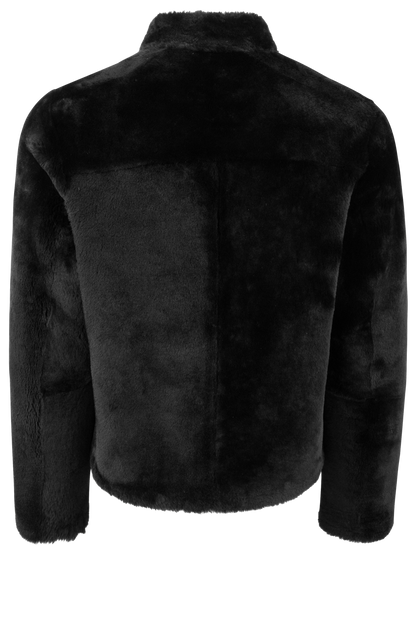 Pinto Ranch Shearling Reversible Jacket -Solid Black