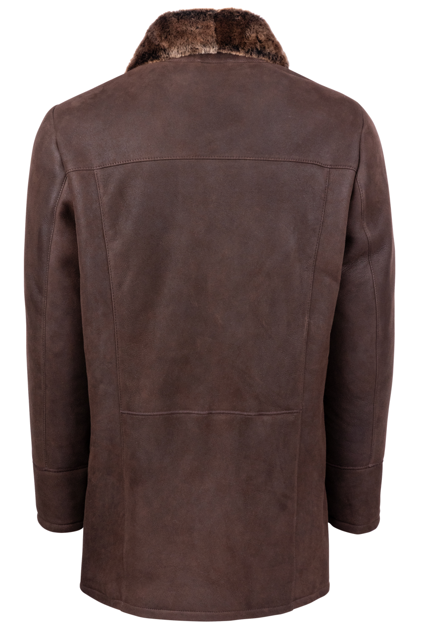 Pinto Ranch Chocolate Shearling Coat