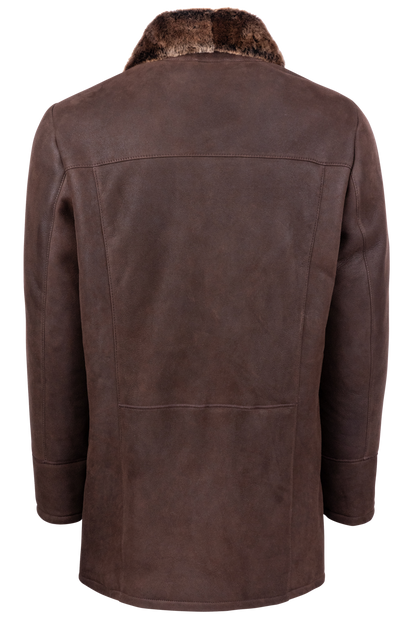 Pinto Ranch Chocolate Shearling Coat