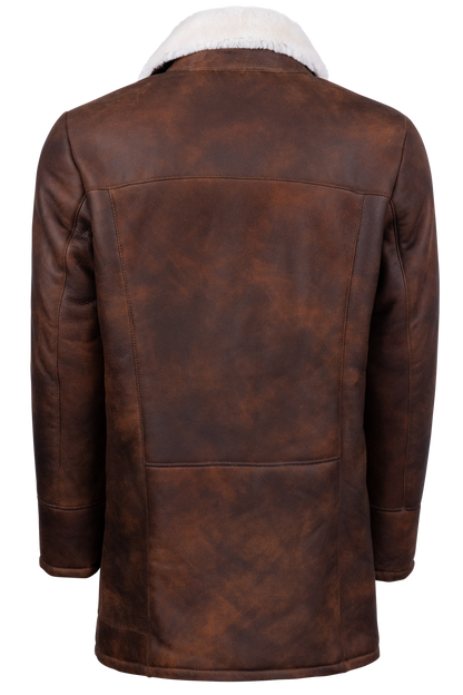 Pinto Ranch Shearling Coat - Whiskey Brown