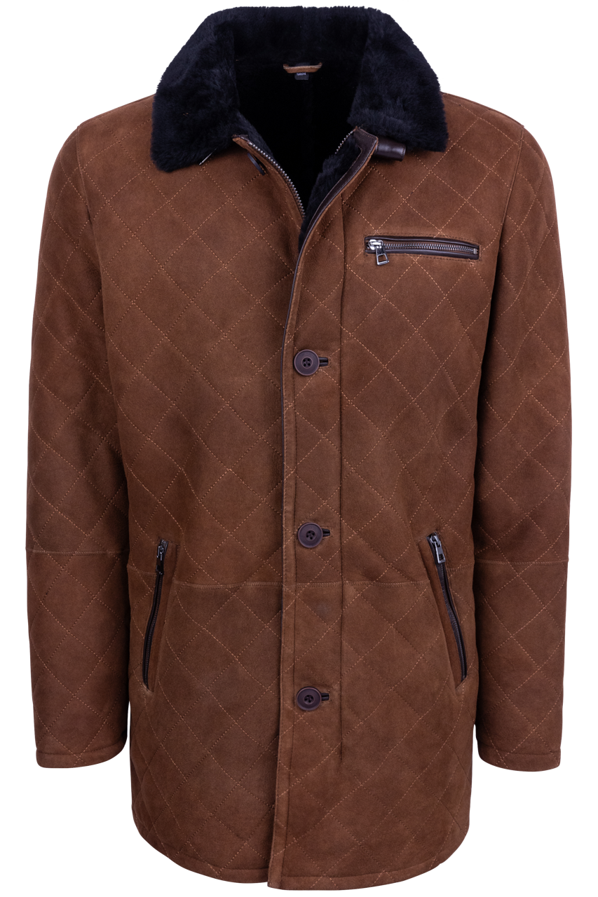 Pinto Ranch Quilted Merino Shearling Coat