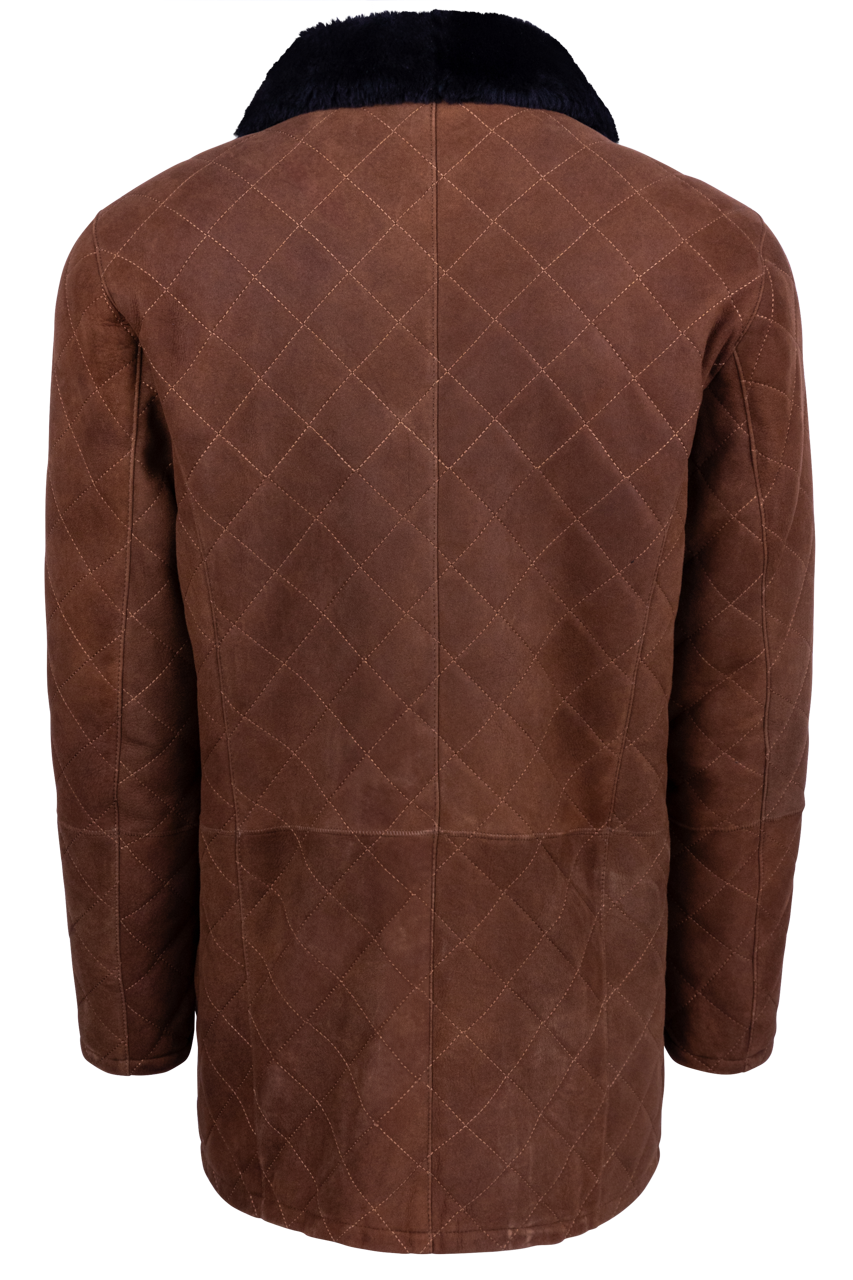 Pinto Ranch Quilted Merino Shearling Coat