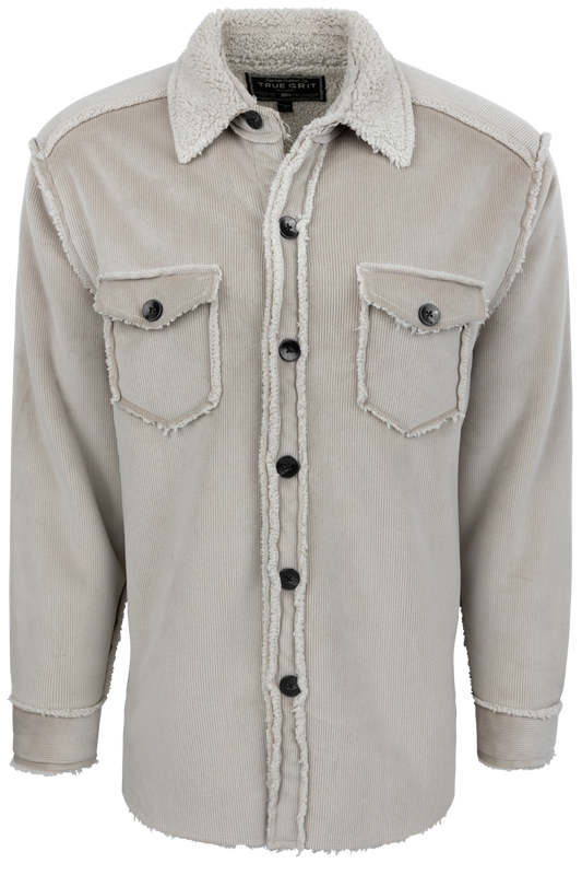 True Grit Soho Button Shirt Jacket