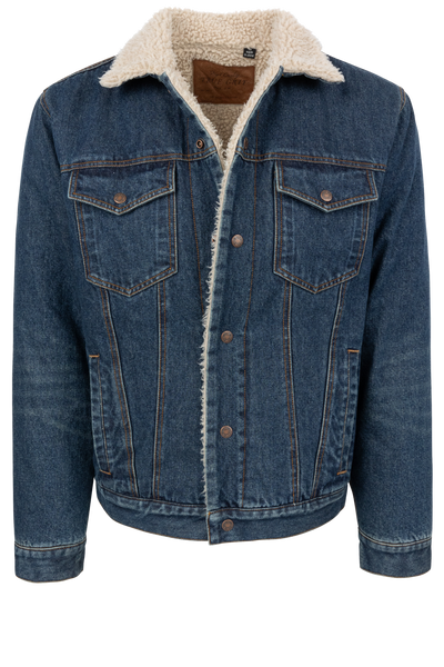True Grit Freemont Sherpa-Lined Western Trucker Jacket | Pinto Ranch