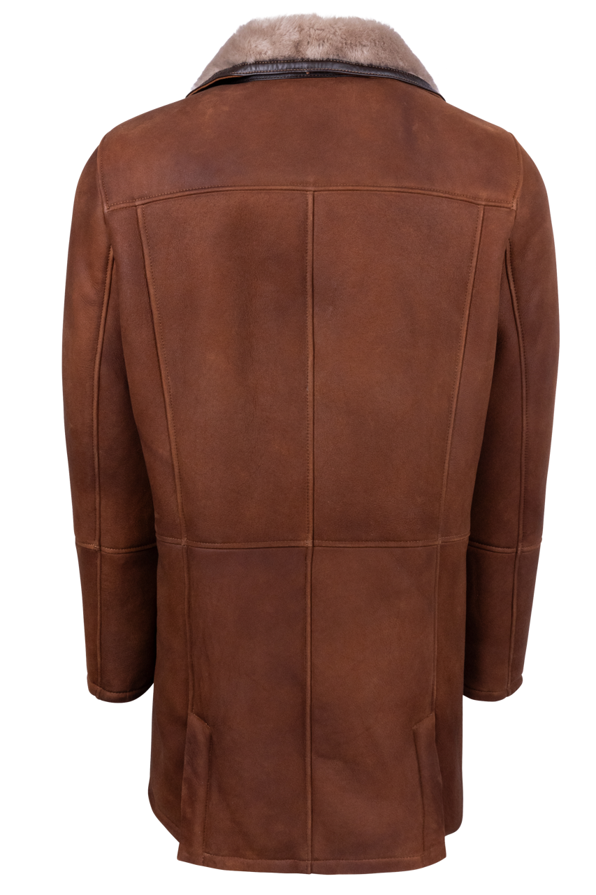 Pinto Ranch Merino Shearling Coat - Classic Brown